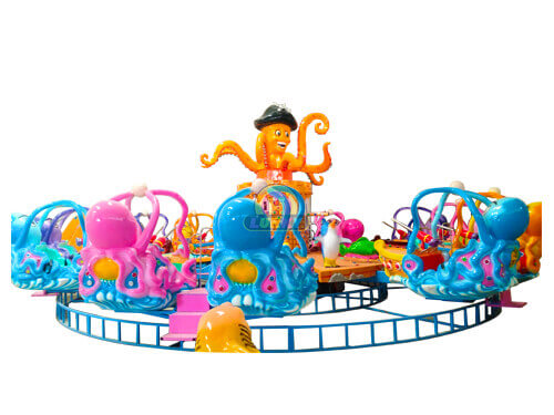 Octopus Kiddie Water Rides 